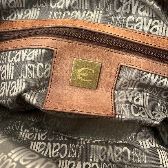 Authentic just CAVALLI leather handbag - Picture 4 of 10